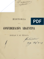 Adolfo Saldias - Historia de la Confederacion Argentina III