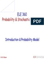 Set 1 - Introduction & Probability Model
