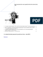 Hydraulic Systems Multiple Choice Questions