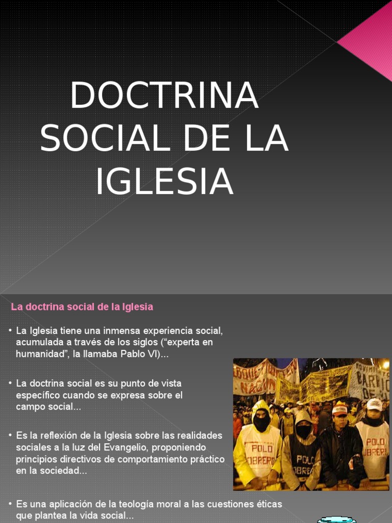 Doctrina Social de La Iglesia | PDF