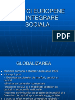 Politci Europene de Integrare Sociala