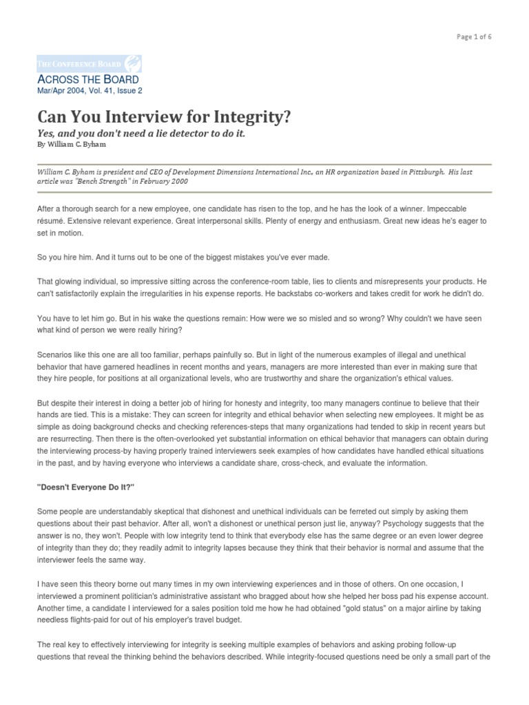 integrity question 2.pdf Empathy Integrity