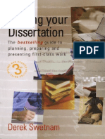 Writing Your Dissertation by Derek Swetnam