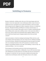 Download Subtitling in Romania by danutzzzu_dd8622 SN173856900 doc pdf