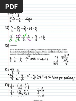 Test Corrections