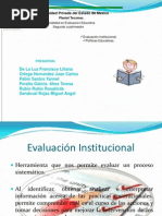 Evaluacion Institucional
