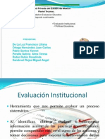 Evaluacion Institucional