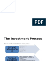 The Investment Process - Angel Financing