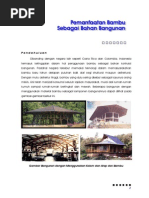 Download Pemanfaatan Bambu Sebagai Bahan Bangunan by Kind Rinda SN173870607 doc pdf