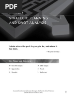 2010 SWOT Harrison - Chapter5 Health Administration Press, 2010