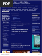 Gedankenkontrolle - Strategien Der Manipulation - Gehirnwäsche Gedanken-Kontrolle - Ssl-101758.1blu - de