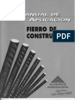 Aceros Arequipa - Manual de Aplicacion Para Fierro de Construccion 5th