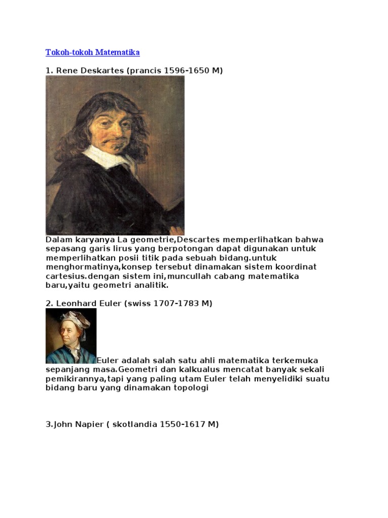Tokoh Matematika