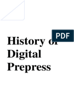 History of Digital Prepress