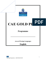 CAE Gold Plus - Dochyu