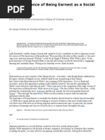 Download The Importance of Being Earnest as a Social Satire by Simona Symonyci SN173902807 doc pdf