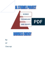 Biomass Energy - A short paragraph