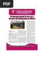 Jornal_Encontro de Adolescentes Do Forum Nacional