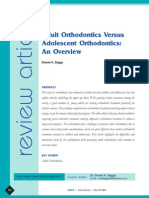 JOHCD-Adult Orthodontics Versus Adolescent Orthodontics