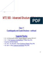 MTE 583 - Class - 11