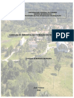 A EDUCAÇÃO AMBIENTAL NA FORMAÇÃO DO TÉCNICO AGRÍCOLA - Dissertação Mestrado Jarbas Sobreira Moreira