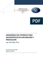 Geoquimica Del Petroleo