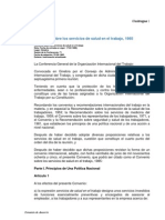 C161 Sobre Los Servicios de Salud en El Trabajo