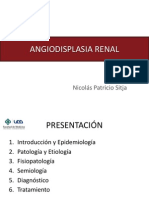 Angiodisplasia Renal