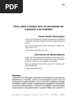 4-Ocio Lazer e Tempo Livre Na Sociedade Do Consumo e Do Trabalho 22 3(1)