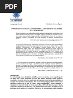 Ensayo Antropología Polìtica Javi