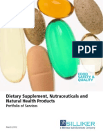 Dietary Supplement Nutraceuticals and Natural Health Products