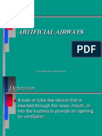 Artificial Airways 