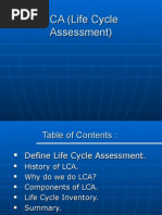 Life Cycle Assessment