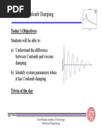 Lecture 5 - Coulomb Damping