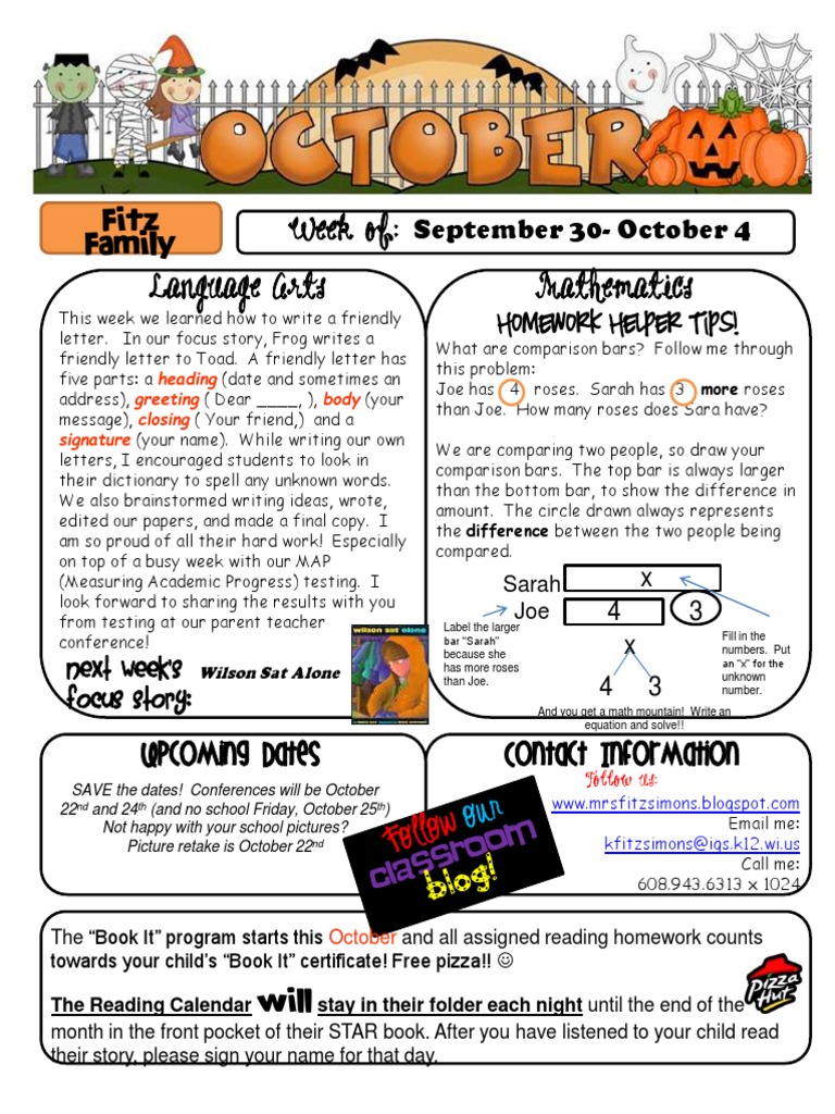 Language Arts Homework Tips | PDF