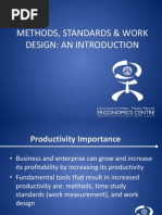 Methods, Standards & Work Design: An Introduction