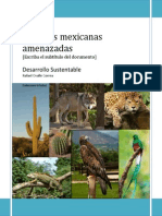 Especies Mexicanas Amenazadas