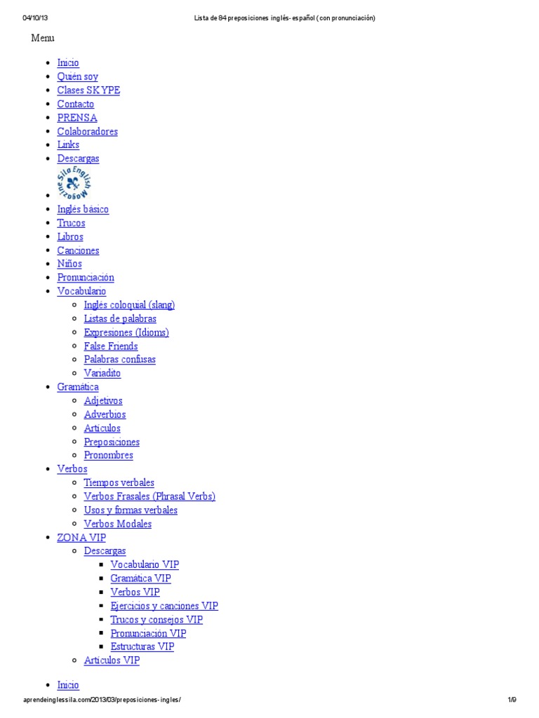 Verbos frasales ingles lista pdf online