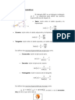 Trigonometría y triángulos