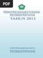 Download PEDOMAN_PENULISAN_KTI_POLTEKKES_PONTIANAKpdf by Yulia Anggreni SN173985249 doc pdf