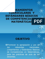 PRESENTACIÓN  DE MATEMÁTICAS