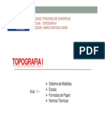 Topografia i - Aula 1