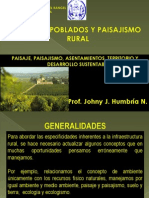 Tema I. Centros Poblados y Paisajismo Rural