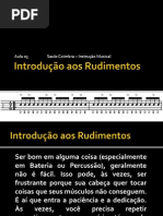 AULA 3 - INTRODUÇÃO AOS RUDIMENTOS