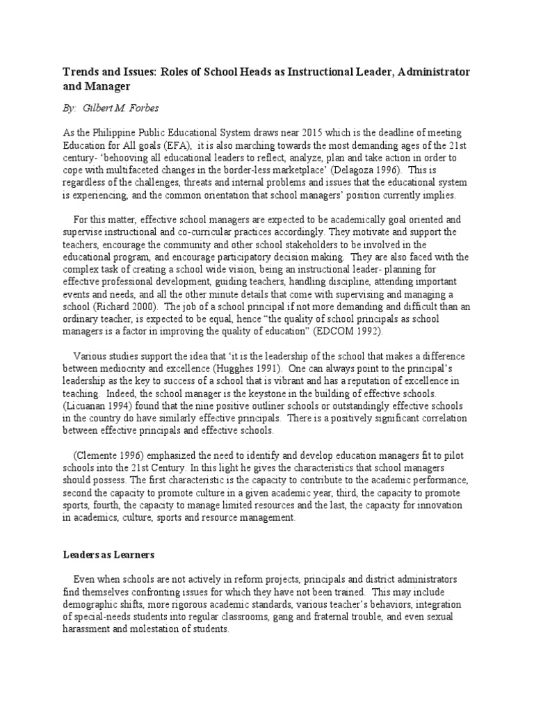 trends-and-issues-educational-leaders-pdf-leadership-teachers