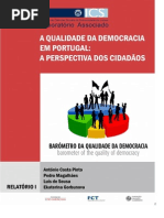 A Qualidad Da Democracia Em Portugal Proy