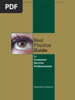 Download Best Practice Guide for Customer Service Professionals - Sample by Trevor Arden SN17402463 doc pdf