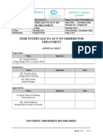 Ppg-gdch-nur-51 Time Interval to Act on Doctime Intervals to Act on Doctor's Order on Treatment