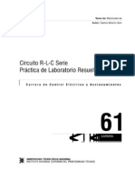 Circuito.R L C.serie Practica - De.laboratorio - Resuelta