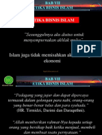 Etika Bisnis Islami